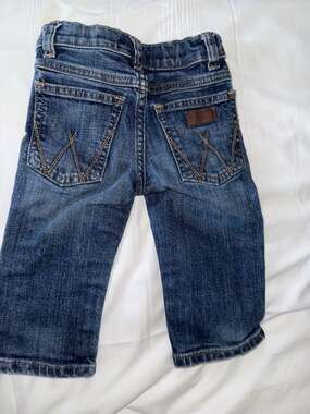 Wrangler Retro Boy's Slim Straight Adjustable Waist Denim Jeans